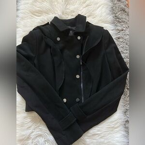 Black coat